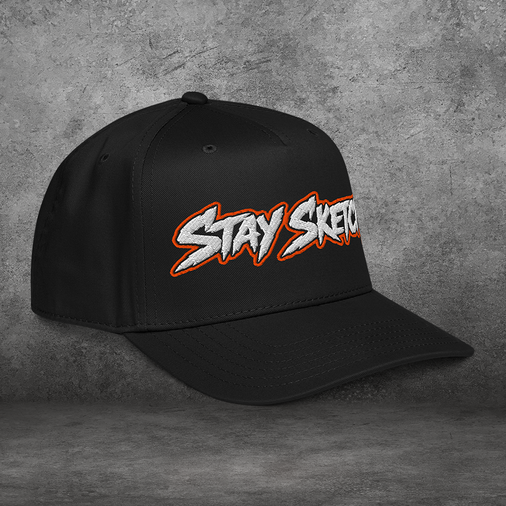 Stay Sketchy Low Profile • Curved Bill